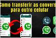 Transferir WhatsApp para outro celular iPhone sem iCloud GUI